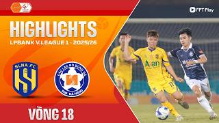 HIGHLIGHTS: SÔNG LAM NGHỆ AN - SHB ĐÀ NẴNG | HIỆP 2 ĐỊNH ĐOẠT, CÁCH BIỆT TỐI THIỂU