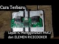 Cara lepas ic tanpa solder uap | cara melepas ic smd