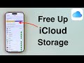 How To Free Up A TON of your iCloud Storage!!
