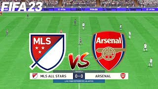 FIFA 23 | MLS All-Star vs Arsenal - Club Friendly 2023 - Gameplay
