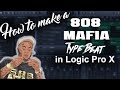 How to make a Southside Young Sizzle 808 Mafia type beat in Logic Pro X | Beat Maker Tutorials