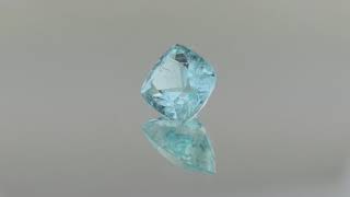 PARAIBA TOURMALINE 4.10 CT 9.80X8.90 MM CUSHION