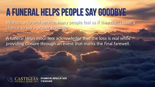 How Does a Funeral Help with Grief?