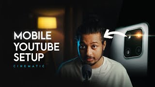 DSLR like YouTube Setup in MOBILE / Cinematic Lighting for Mobile / Realme Narzo 20