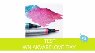 TEST - Winsor Newton akvarelové fixy - nejlepší na trhu!!!