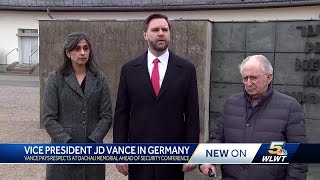 Vice President JD Vance, Second Lady visit former concentration camp in Germany