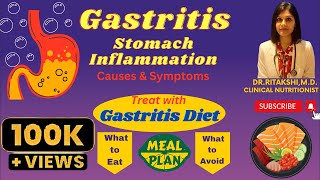 How to Heal Gastritis Naturally with Diet | Gastric Problem Solution - Dr. Ritakshi #gastricproblem