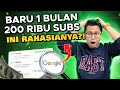 Baru 1 Bulan 200 Ribu Subs Dari 40 Video, Kok Bisa? Bongkar Rahasianya! Cara Dapat Uang Di Internet!