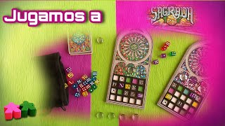 Sagrada. Partida a 2 - Jugamos a... Juegos de mesa 👥