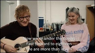 Anne-Marie & Ed Sheeran – 2002 [Official Lyrics Video]