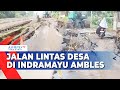 Diguyur Hujan Lebat, Jalan Lintas Desa Ambles