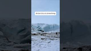 The sound of Antarctica breathing is from a horror movie