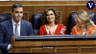 Un micro abierto capta un "a la mierda" de Yolanda Díaz y el PP pide su dimisión