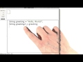 Copying Strings - Intro to Java Programming