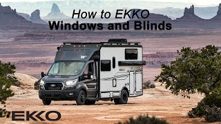 LichtsinnRV.com - How to EKKO - Windows and Blinds