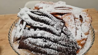 È tempo di CHIACCHIERE! nuova versione al cioccolato! friabili, bollose, profumate