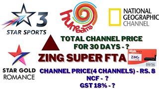 Zing Super FTA|Subscribing 4 Paid Channels Priced At Rs.2!Zing Super FTA Latest Update!