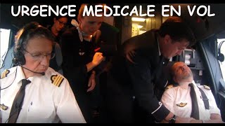 Urgence médicale en vol