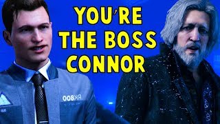 Hank Calls Connor BOSS - Rare Dialogue - Detroit Become Human