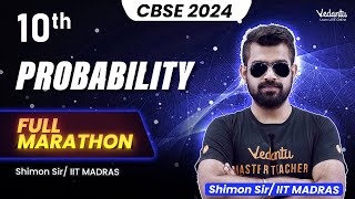 Probability Full Marathon | Class 10 | CBSE 2024 |🔥 Shimon Sir