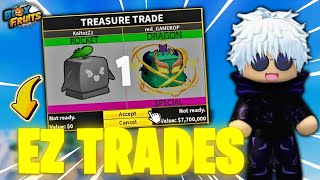 Trading From Rocket To Dragon Fruit In 24 Hours (Blox Fruits)