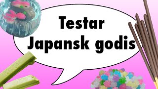 ♥ Testar Japanskt godis