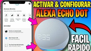 Como Activar y Configurar ALEXA ECHO DOT 5ta generación CORRECTAMENTE