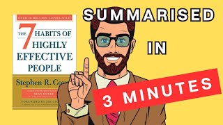 The 7 Habits of Highly Effective People: A 3 Minute Summary