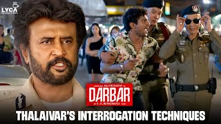 Thalaivar's Interrogation Techniques  | Darbar | Rajinikanth | Nayanthara | Nivetha Thomas | Lyca