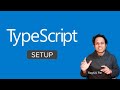 TypeScript Beginner Tutorial 2 | Project Setup
