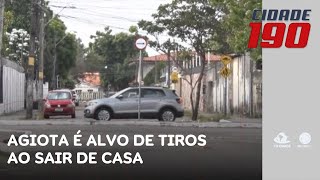 Agiota é alvo de mais de 10 tiros ao sair de casa, na manhã de hoje | Cidade 190