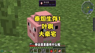 泰坦生存1我的世界叶枫大豪宅