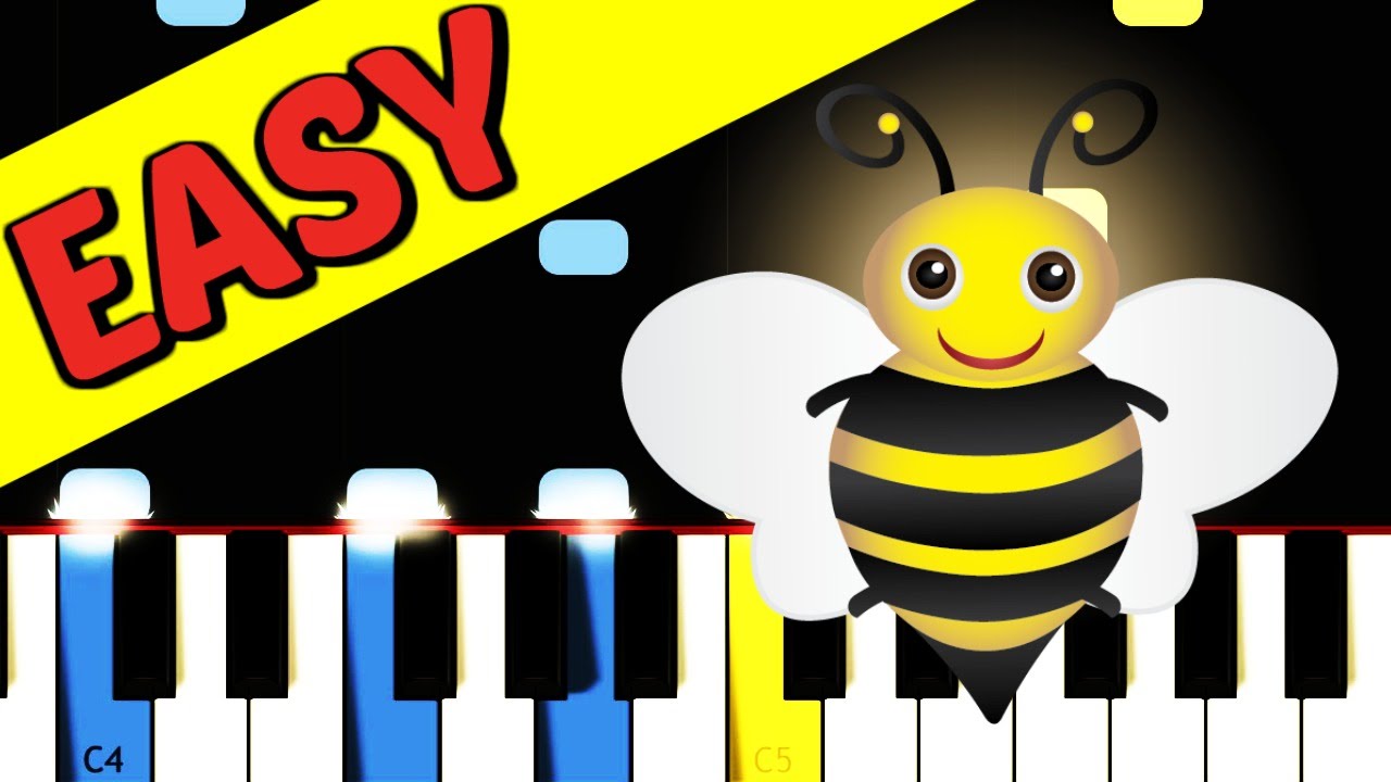 Baby Bumblebee Song | Nursery Rhymes Collection | Piano - YouTube