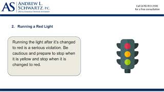 Common Traffic Violation and How To Avoid Them