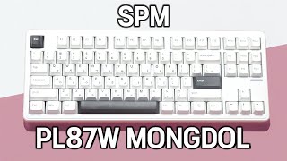 5만원대 커스텀 키보드 서열정리 이걸로 끝! 'SPM PL87W MONGDOL 몽돌 텐키리스 유무선 기계식 키보드'