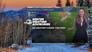 Rain-snow mix possible Wednesday in Denver. Winter weather advisory in mountains