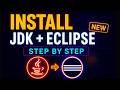 How to Install Eclipse IDE & JDK 25 on Windows 11