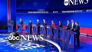Democratic candidates debate: How to budget health care l ABC News