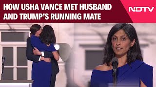 Usha Chilukuri Vance How Usha Vance Met Husband Jd Vance Donald Trump S
