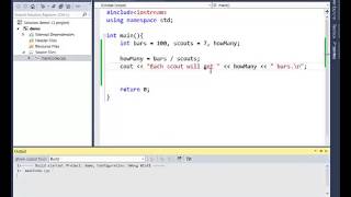 The Modulus Operator