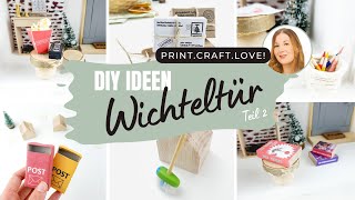 6 Wichtel \u0026 Wichteltür DIY-Ideen 🎄 Teil 2 | Wichtelzubehör selbermachen | Wichtel Ideen \u0026 Hacks 🎅