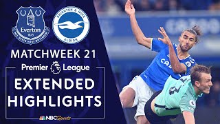 Everton v. Brighton | PREMIER LEAGUE HIGHLIGHTS | 1/2/2022 | NBC Sports
