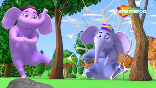 एक मोटा हाथी | Ek Mota Hathi 3D  | Hindi Nursery Rhyme & Kids Song | Shemaroo Kids