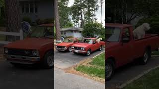 1978 Toyota Pickup + 1980 Toyota Mini Truck = Twins