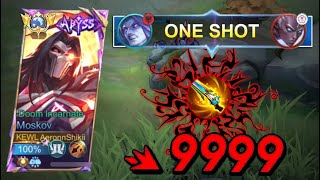 NEW PATCH! MOSKOV NEW BUILD 500% ATTACK SPEED ABUSE!😈 (wtf damage) - Mobile Legends