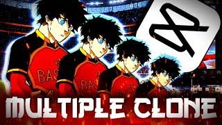 Multiple Clone in Capcut Tutorial | one Sided multiple clone Tutorial in Capcut #capcuttutorial