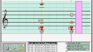 Usher DJ Got Us Falling In Love - Mario Paint Composer by Jaf