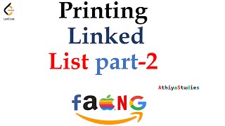 Print Linked List in Java | Leetcode | Data Structures and Algorithms