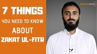 7 things YOU need to know about Zakat ul-Fitr... - Shaykh Abu Abdissalam