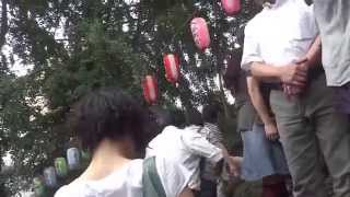 東京　下谷　小野照崎神社　富士浅間神社例祭　お山開き　６合目から　2014.6.30